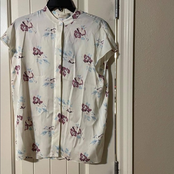 Nordstrom Signature Floral Silk Top - Picture 3 of 3